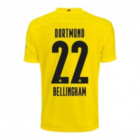 Borussia Dortmund Fodboldtrøjer Jude Bellingham 22 Hjemmebanesæt 2020/21 Kort ærmer